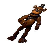 Authetic Freddy Freddy Fazbear Sticker