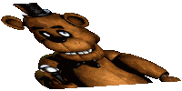 Authetic Freddy Freddy Fazbear Sticker