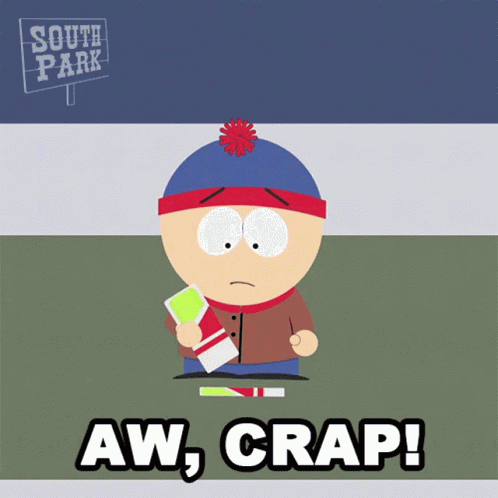 Aw Crap Stan Marsh GIF