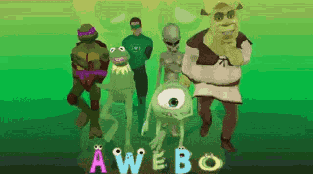 Awebo Shrek GIF