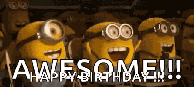 Awesome Minions GIF