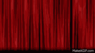 Awesome Raise The Curtain GIF