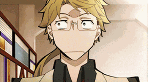 Awkward Doppo Kunikida GIF