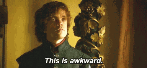 Awkward Game Of Thrones GIF