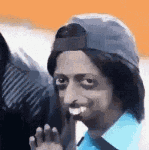 Awkward Smile GIF