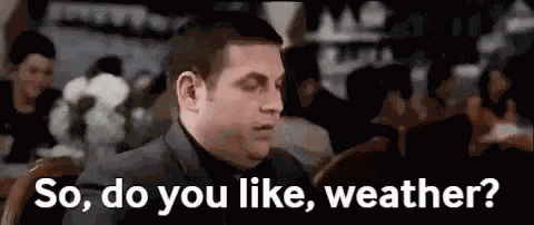 Awkward Weather GIF