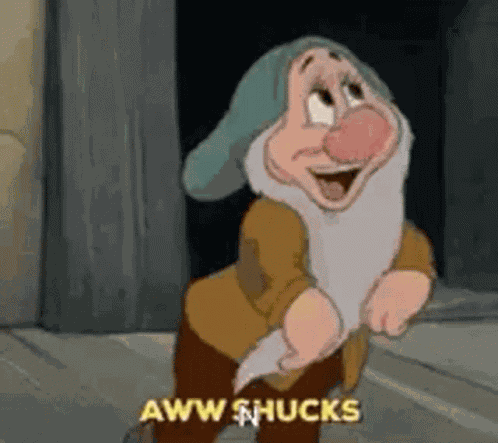 Aww Shucks GIF