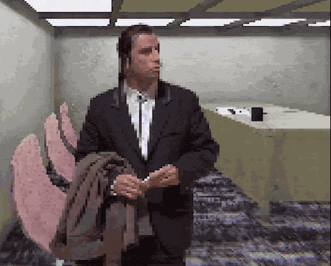 Axel Young Escape Travolta GIF