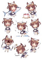 Azuki Moe Sticker