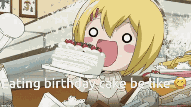 B Day Cake GIF