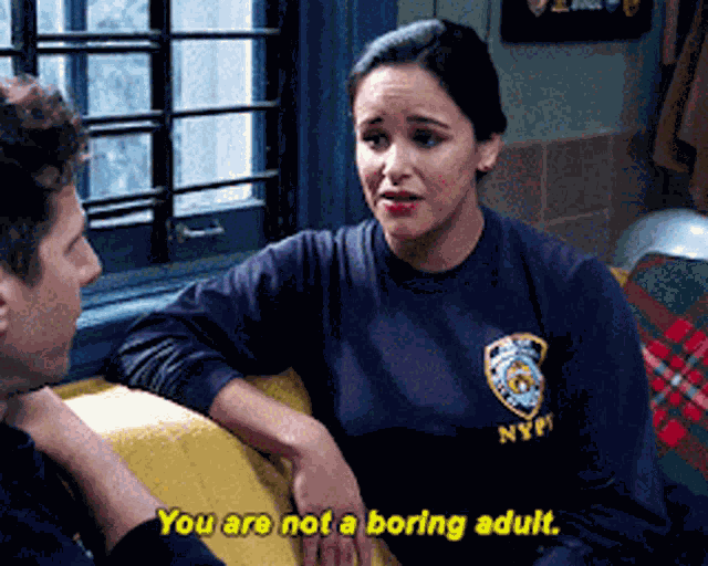 B99 Amy Santiago GIF