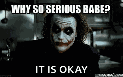 Babe Joker GIF