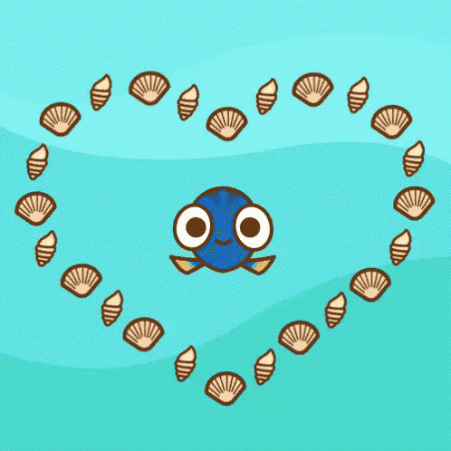 Baby Dory Heart GIF