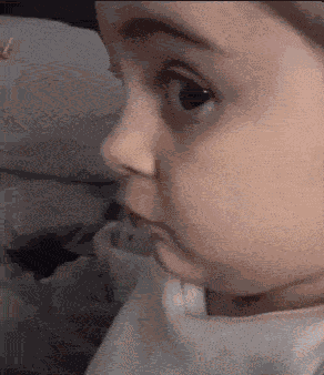 Baby Face Cute Baby Girl GIF