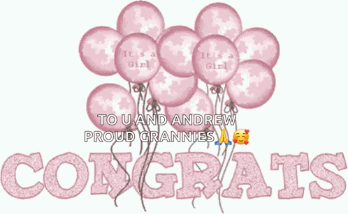 Baby Girl Congrats GIF