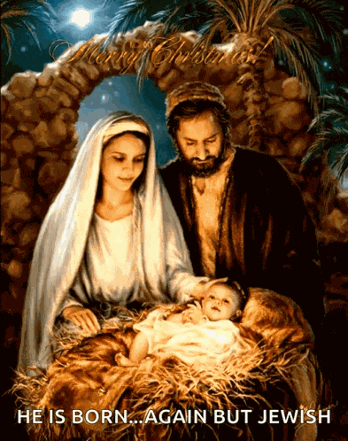 Baby Jesus Christmas GIF