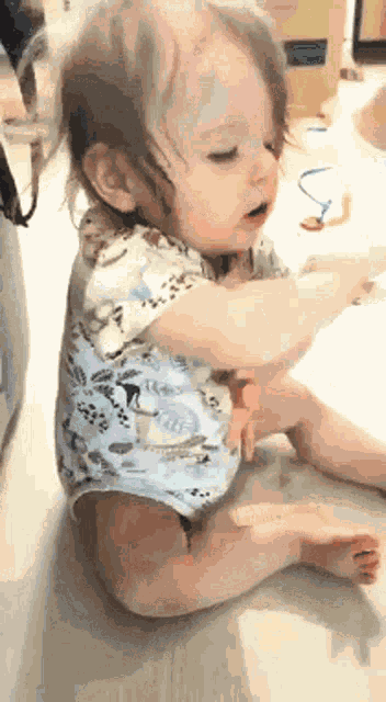Baby Karate GIF