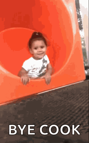 Baby Peace Out Slide Explosion Lorena GIF
