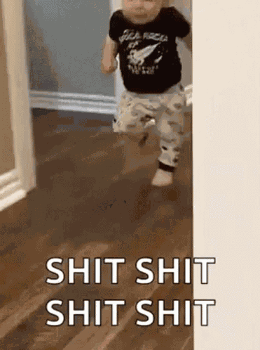 Baby Run Omg GIF