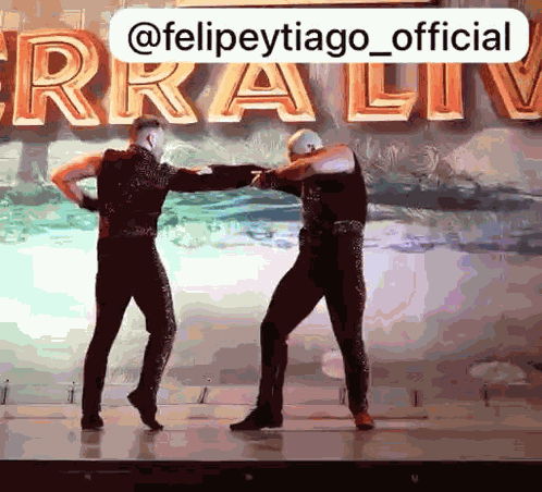 Bachata Two Men Dancing Together GIF