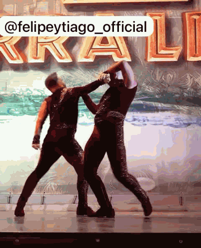 Bachata Two Men Dancing Together GIF