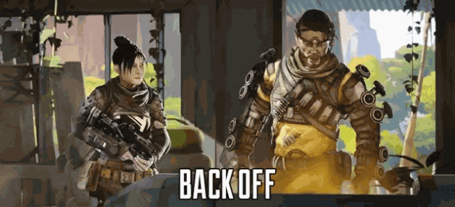 Back Off Slow Down GIF