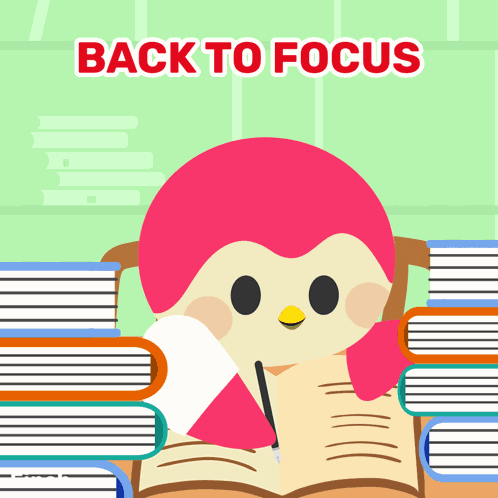 Back To Focus School GIF