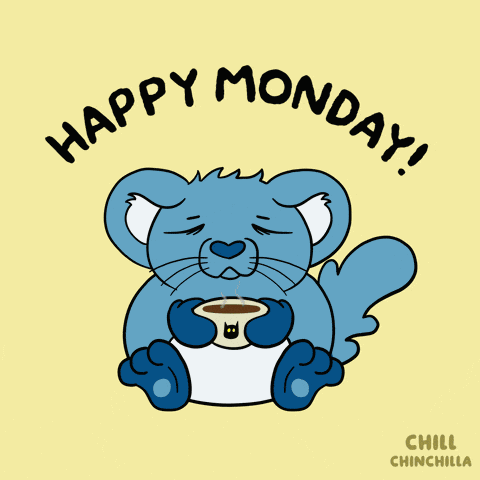 Back To Work Blue GIF