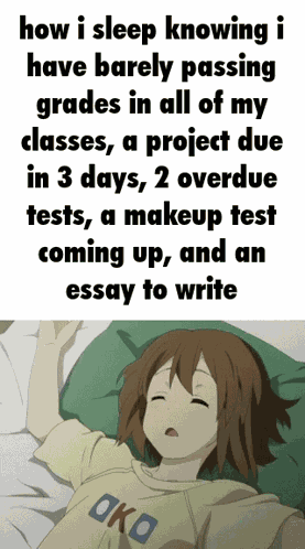 Bad Grades Yui GIF
