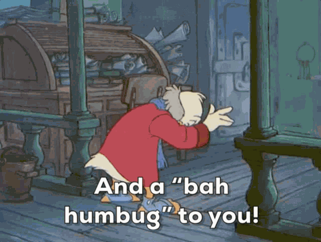 Bah Humbug Christmas GIF