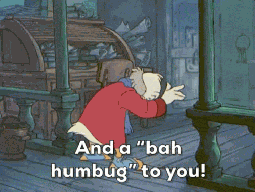 Bah Humbug Christmas GIF