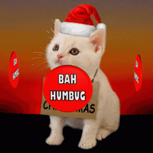 Bah Humbug I Hate Christmas GIF