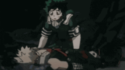 Bakudeku My Hero Academia GIF