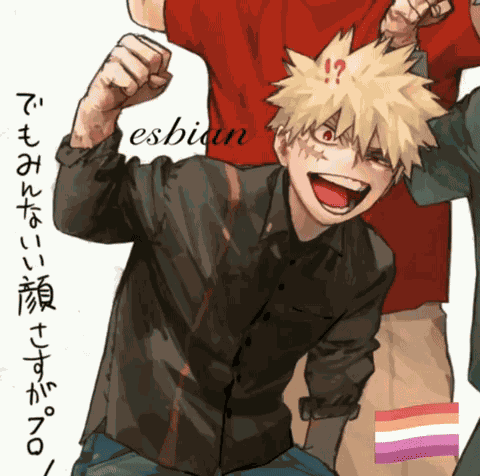 Bakugou Katsuki Bakugo Lesbian GIF