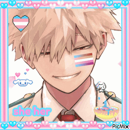 Bakugou Lesbian GIF