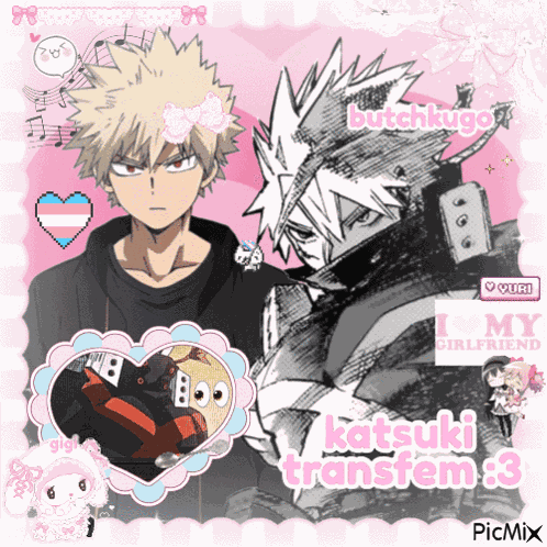 Bakugou Lesbian GIF