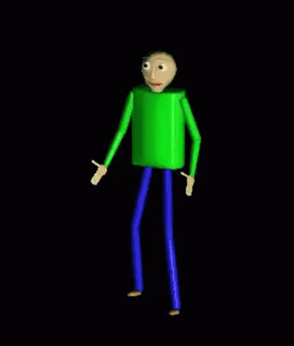 Baldi Doing GIF