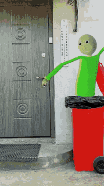 Baldi Knock Knock GIF