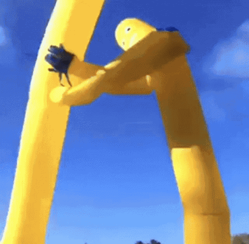 Balloon Man Air Dancer GIF