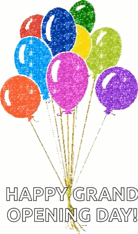 Balloons Glitter GIF