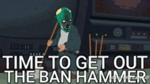 Ban Hammer GIF