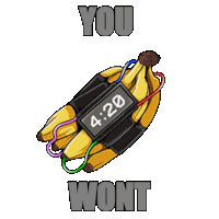 Banana Banana Meme Sticker