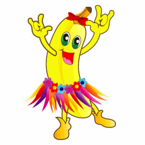 Banana Split Banana GIF