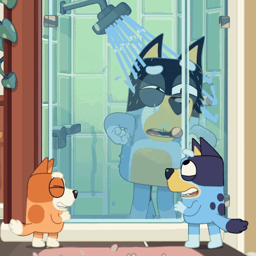 Bandit Bluey GIF