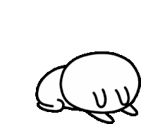 Bang Head Face Desk Sticker