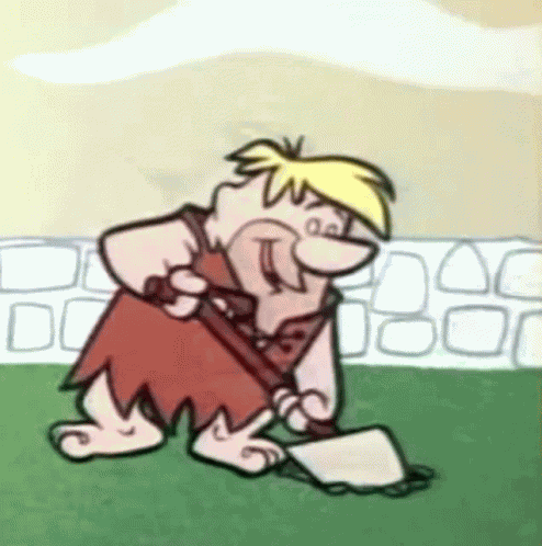 Barney Rubble The Flintstones GIF