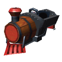 Barrel Train Mario Kart 7 Sticker