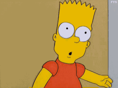 Bart Ouch GIF