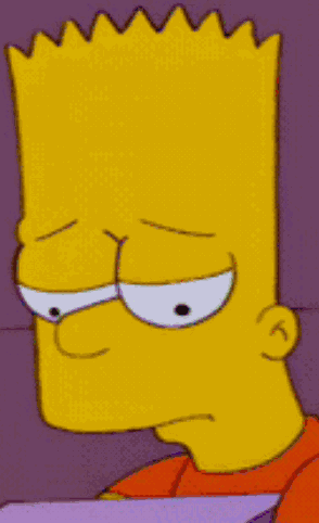Bart Simpson Crying GIF