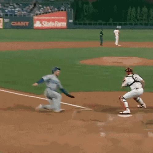 Baseball Slide Baseball Slide Saucy GIF